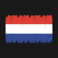 Nederland vlag vector illustratie