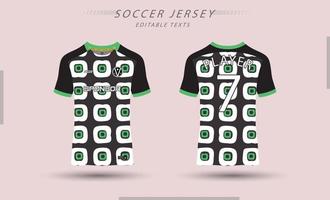 het beste vector voetbal Jersey sjabloon sport t overhemd ontwerp