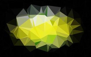 lichtblauwe, gele vector abstracte veelhoekige textuur.