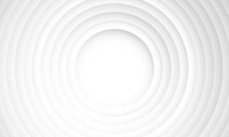 abstract cirkel lagen structuur Aan wit achtergrond met schaduw. vector