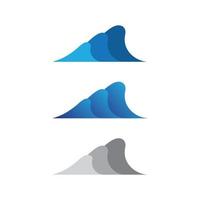 watergolf logo afbeelding vector ontwerpsjabloon