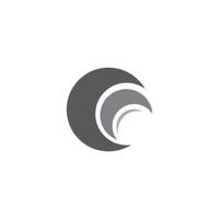 watergolf logo afbeelding vector ontwerpsjabloon