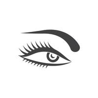 oog icoon logo vector sjabloon illustratie
