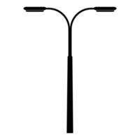 straat verlichting lamp icoon vector