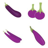 aubergine pictogram vector