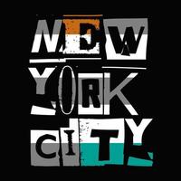 vector nieuw york , nyc tekst logo, sjabloon typografie ontwerp