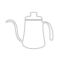 theepot pictogram vector