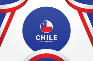 Chili proclamatie dag ontwerp vector