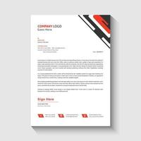 modern briefhoofd, elegant brochure bedrijf briefhoofd, a4 briefhoofd sjabloon vector