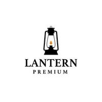 vector lantaarn klassiek lamp logo ontwerp concept illustratie idee