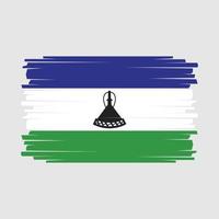 vlag van lesotho vector