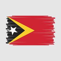 vlag van oost-timor vector