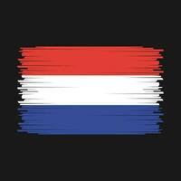 nederlandse vlag vector