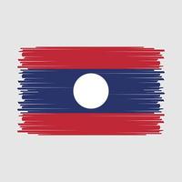 vlag van laos vector