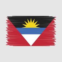 antigua vlag vector