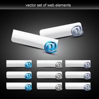 vector e-mailknop