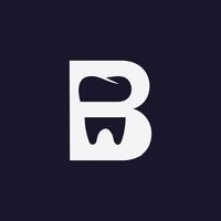 b tandheelkundig logo vector
