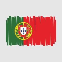 vlag van portugal vector