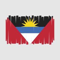 antigua vlag vector