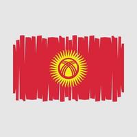 kirgizië vlag vector