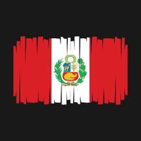 vlag van peru vector