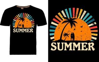 zomer t-shirt ontwerp vector