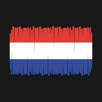 nederlandse vlag vector