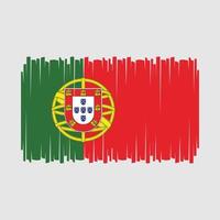 vlag van portugal vector