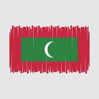 maldiven vlag vector