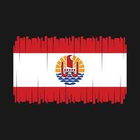 vlag van frans polynesië vector