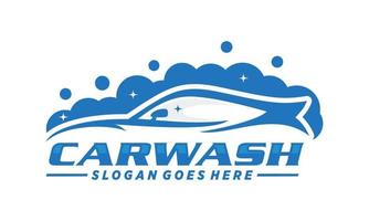 auto wassen logo ontwerp vector