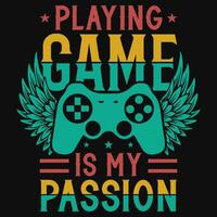 gaming grafiek t-shirt ontwerp vector