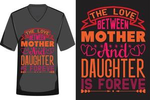 moeder dag typografie t-shirt ontwerp vector