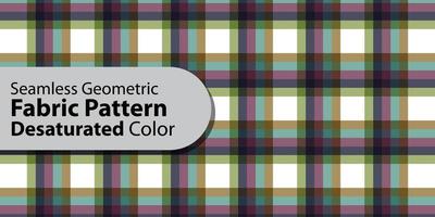naadloos meetkundig kleding stof patroon-onverzadigd kleur vector