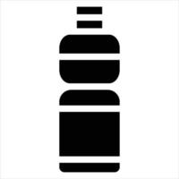 fles plastic icoon voor downloaden vector