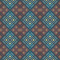 middellandse Zee stijl keramisch tegel patroon etnisch volk ornament kleurrijk naadloos meetkundig patroon vector