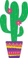 Mexicaans cactus element vector