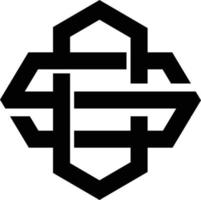 sc eerste brief logo ontwerp vector
