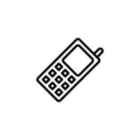 mobiel telefoon icoon vector eps10 illustratie