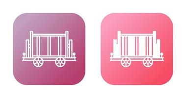 trolley vector pictogram vector