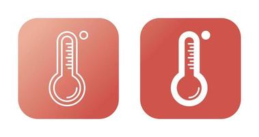 thermometer vector pictogram