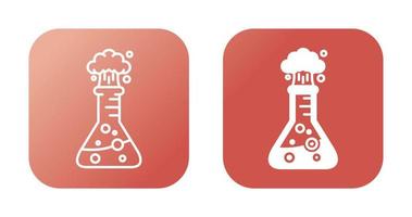 laboratorium explosie vector icoon