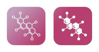 molecuul vector pictogram