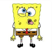 spongebob Vierkante broek tekenfilm vector