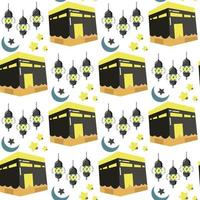 islamitisch naadloos patroon voor ramadan vector