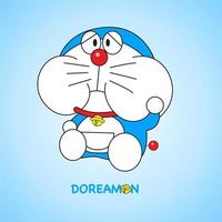 doraemon tekenfilm Japans vector