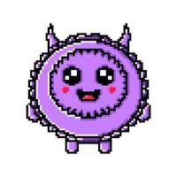 pixel kunst schattig vector monsters ontwerp mascotte kawaii