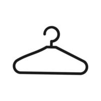 hanger pictogram, vector illustratie