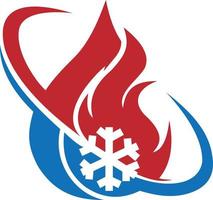 hvac logo symbool vector