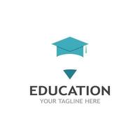 onderwijs logo sjabloon vector